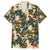 New Zealand Christmas Family Matching Off Shoulder Short Dress and Hawaiian Shirt Romantic Tui Birds on Pohutukawa - Ivory - Polynesian Pride