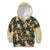 New Zealand Christmas Kid Hoodie Romantic Tui Birds on Pohutukawa - Ivory - Polynesian Pride