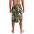 New Zealand Christmas Lavalava Romantic Tui Birds on Pohutukawa - Ivory - Polynesian Pride