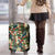 New Zealand Christmas Luggage Cover Romantic Tui Birds on Pohutukawa - Ivory - Polynesian Pride