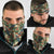 New Zealand Christmas Neck Gaiter Romantic Tui Birds on Pohutukawa - Ivory - Polynesian Pride
