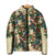 New Zealand Christmas Padded Jacket Romantic Tui Birds on Pohutukawa - Ivory - Polynesian Pride
