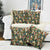 New Zealand Christmas Pillow Cover Romantic Tui Birds on Pohutukawa - Ivory - Polynesian Pride