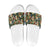 New Zealand Christmas Slide Sandals Romantic Tui Birds on Pohutukawa - Ivory - Polynesian Pride