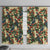 New Zealand Christmas Window Curtain Romantic Tui Birds on Pohutukawa - Ivory - Polynesian Pride