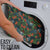 New Zealand Christmas Bathroom Set Romantic Tui Birds on Pohutukawa - Cobalt - Polynesian Pride