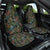 New Zealand Christmas Car Seat Cover Romantic Tui Birds on Pohutukawa - Cobalt - Polynesian Pride