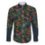 New Zealand Christmas Family Matching Puletasi and Hawaiian Shirt Romantic Tui Birds on Pohutukawa - Cobalt - Polynesian Pride