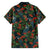 New Zealand Christmas Family Matching Summer Maxi Dress and Hawaiian Shirt Romantic Tui Birds on Pohutukawa - Cobalt - Polynesian Pride
