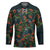 New Zealand Christmas Hockey Jersey Romantic Tui Birds on Pohutukawa - Cobalt - Polynesian Pride