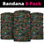 New Zealand Christmas Neck Gaiter Romantic Tui Birds on Pohutukawa - Cobalt - Polynesian Pride