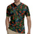 New Zealand Christmas Rugby Jersey Romantic Tui Birds on Pohutukawa - Cobalt - Polynesian Pride