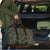 New Zealand Christmas Travel Bag Romantic Tui Birds on Pohutukawa - Cobalt - Polynesian Pride