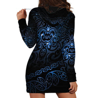 New Zealand Matariki Hoodie Dress Cosmic Style LT7 - Polynesian Pride
