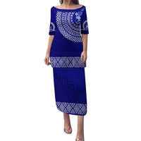 Queen Salote College Tonga Puletasi Dress Kupesi Style - Ver03 LT7