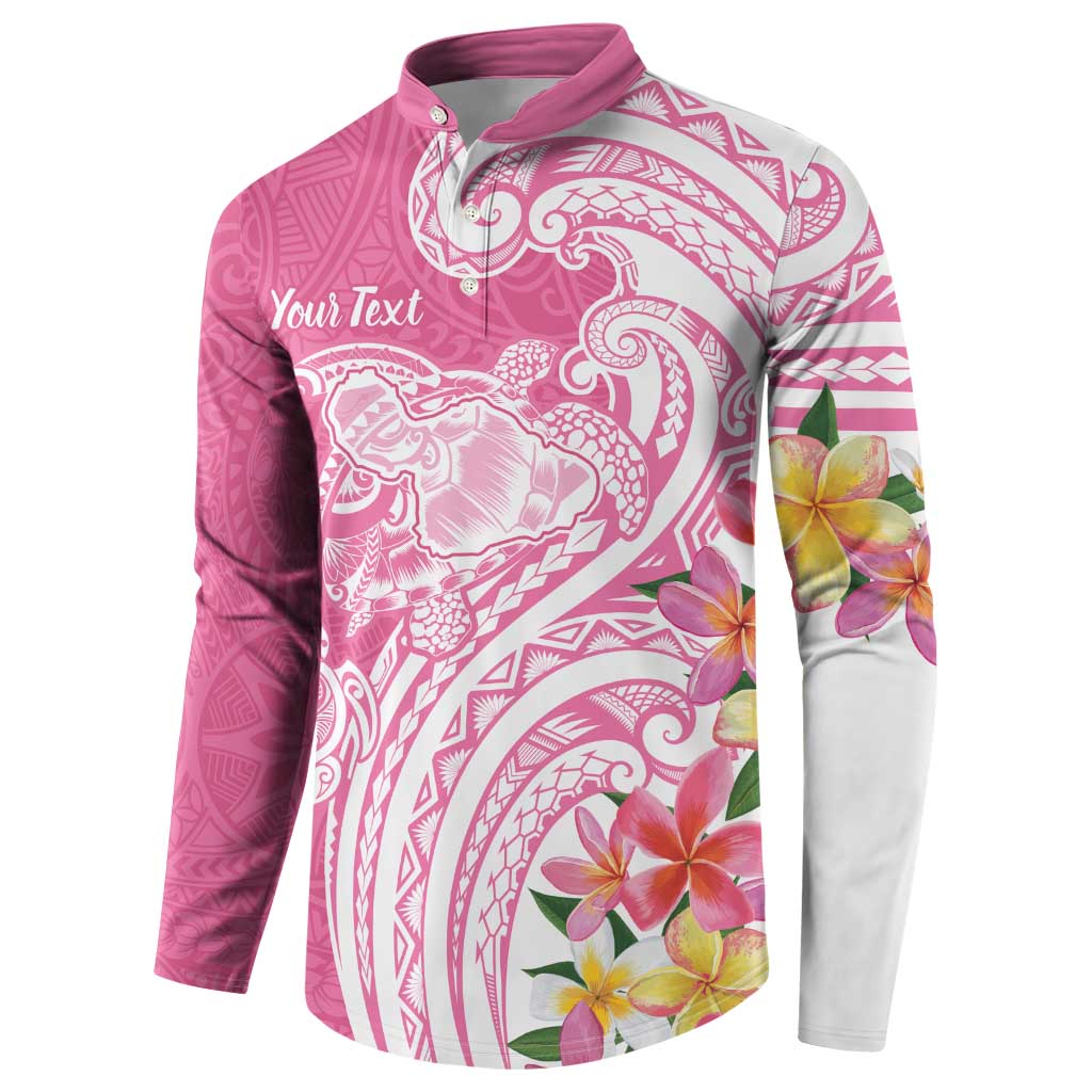 Aloha Maui Island Personalized Button Sweatshirt Rose Dreamy Turtle