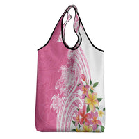 Aloha Maui Island Personalized Grocery Bag Rose Dreamy Turtle
