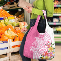 Aloha Maui Island Personalized Grocery Bag Rose Dreamy Turtle