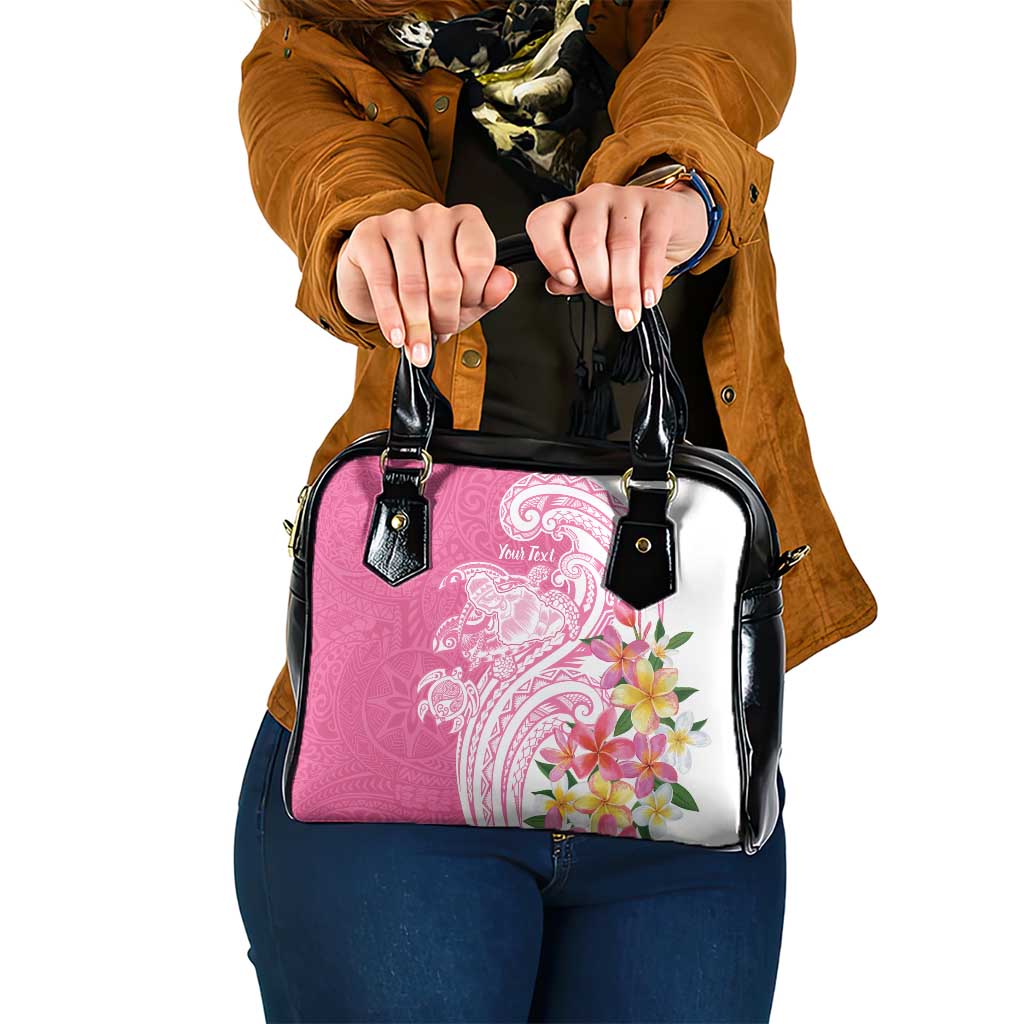 Aloha Maui Island Personalized Shoulder Handbag Rose Dreamy Turtle LT7 One Size Rose Pink - Polynesian Pride