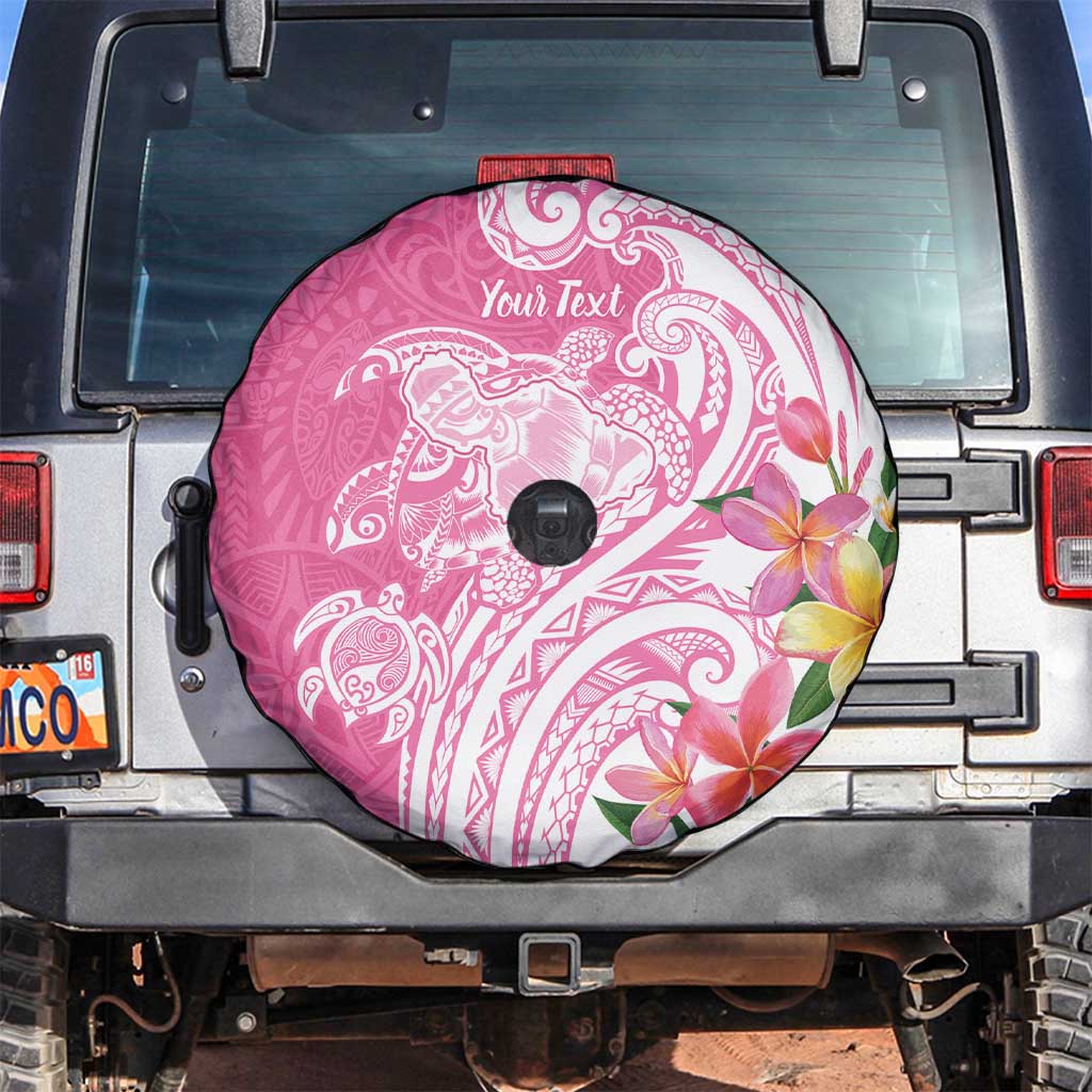 Aloha Maui Island Personalized Spare Tire Cover Rose Dreamy Turtle LT7 Rose Pink - Polynesian Pride