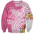 Aloha Maui Island Personalized Sweatshirt Rose Dreamy Turtle