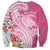 Aloha Maui Island Personalized Sweatshirt Rose Dreamy Turtle