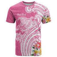 Aloha Maui Island Personalized T Shirt Rose Dreamy Turtle