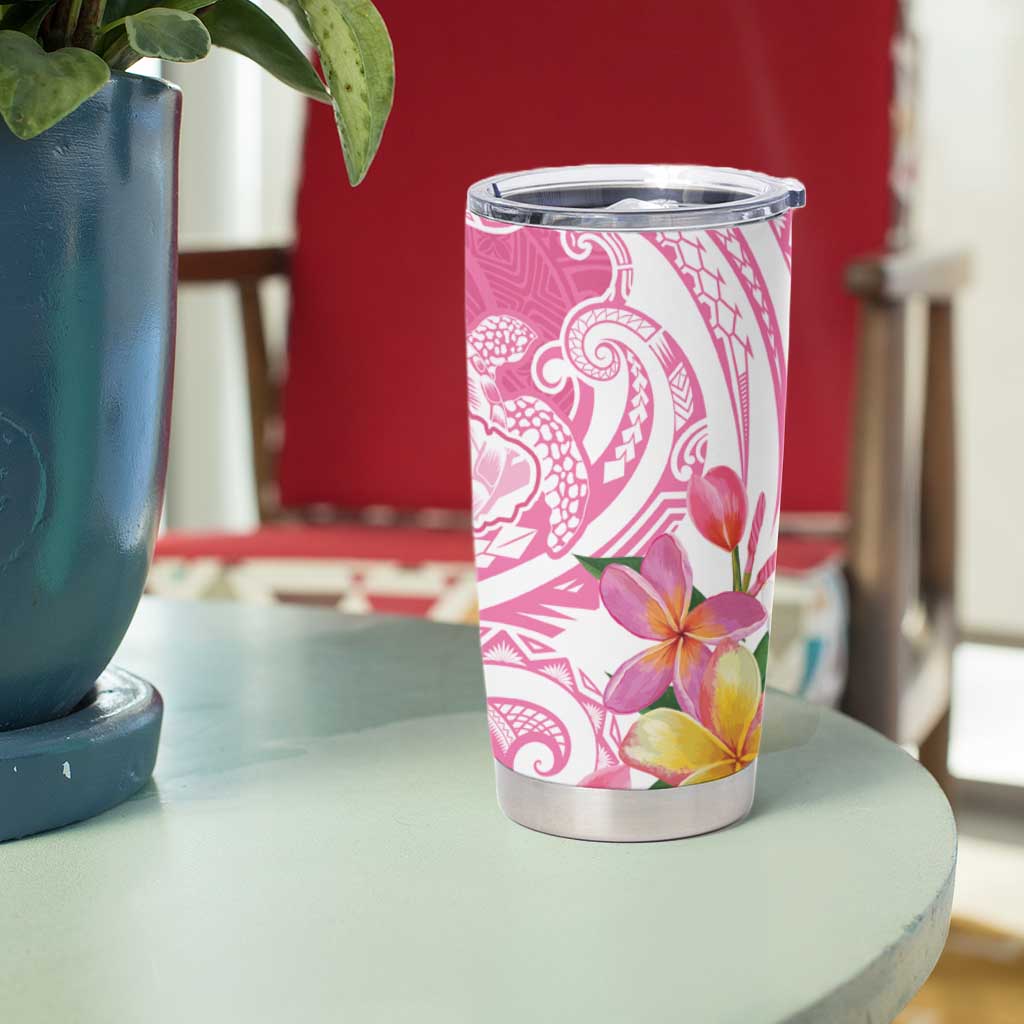 Aloha Maui Island Personalized Tumbler Cup Rose Dreamy Turtle LT7 - Polynesian Pride