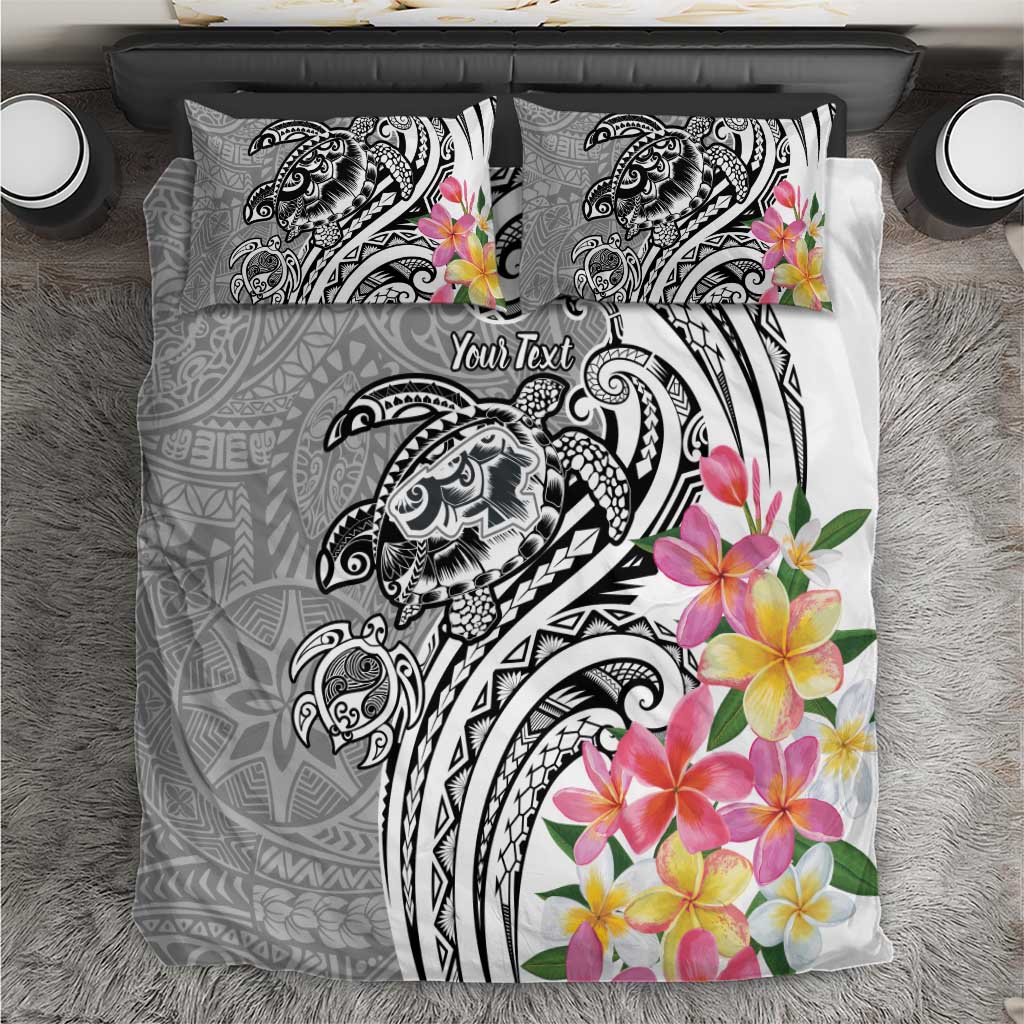 Aloha Kahoolawe Island Personalized Bedding Set Ashen Dreamy Turtle