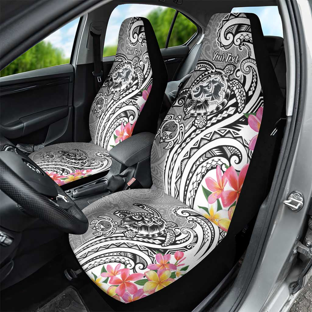 Aloha Kahoolawe Island Personalized Car Seat Cover Ashen Dreamy Turtle