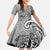 Aloha Kahoolawe Island Personalized Family Matching Summer Maxi Dress and Hawaiian Shirt Ashen Dreamy Turtle