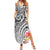 Aloha Kahoolawe Island Personalized Family Matching Summer Maxi Dress and Hawaiian Shirt Ashen Dreamy Turtle