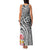 Aloha Kahoolawe Island Personalized Family Matching Tank Maxi Dress and Hawaiian Shirt Ashen Dreamy Turtle