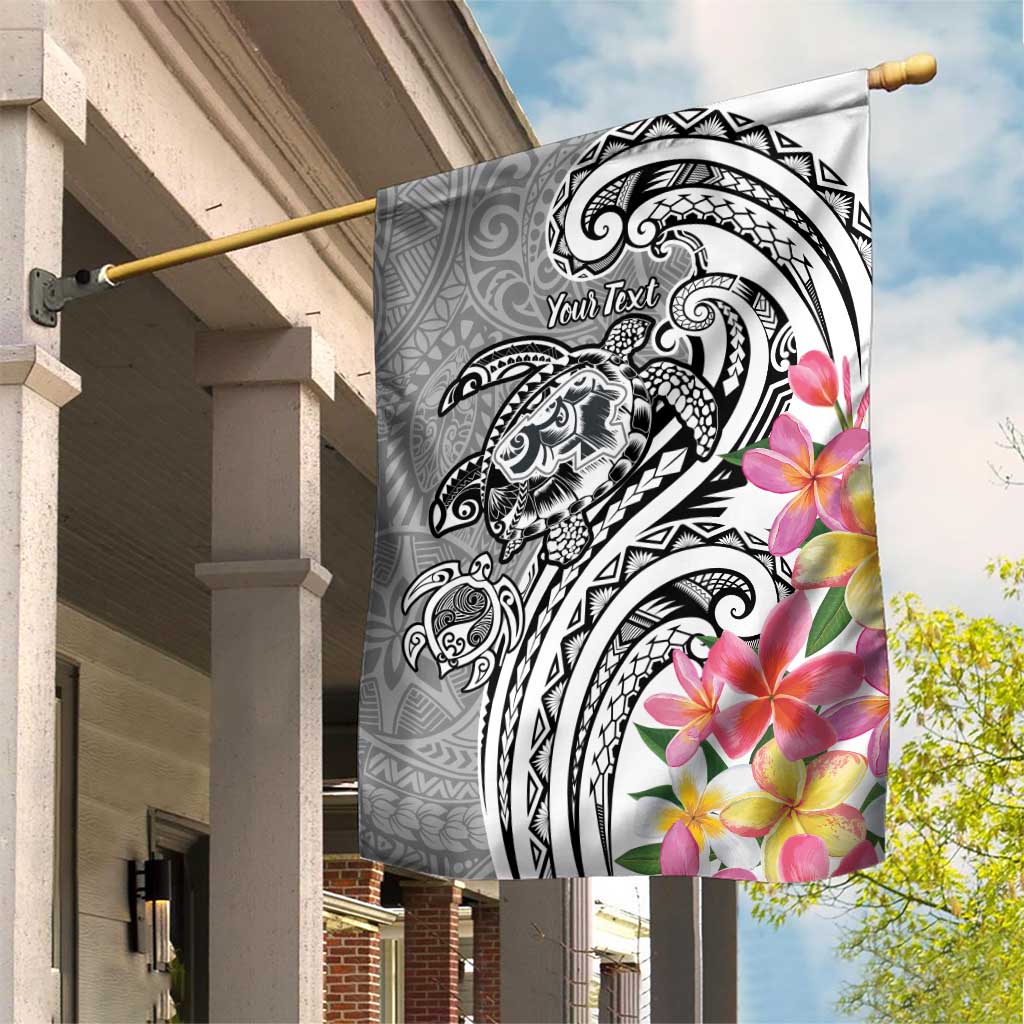 Aloha Kahoolawe Island Personalized Garden Flag Ashen Dreamy Turtle