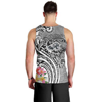 Aloha Kahoolawe Island Personalized Men Tank Top Ashen Dreamy Turtle