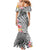 Aloha Kahoolawe Island Personalized Mermaid Dress Ashen Dreamy Turtle