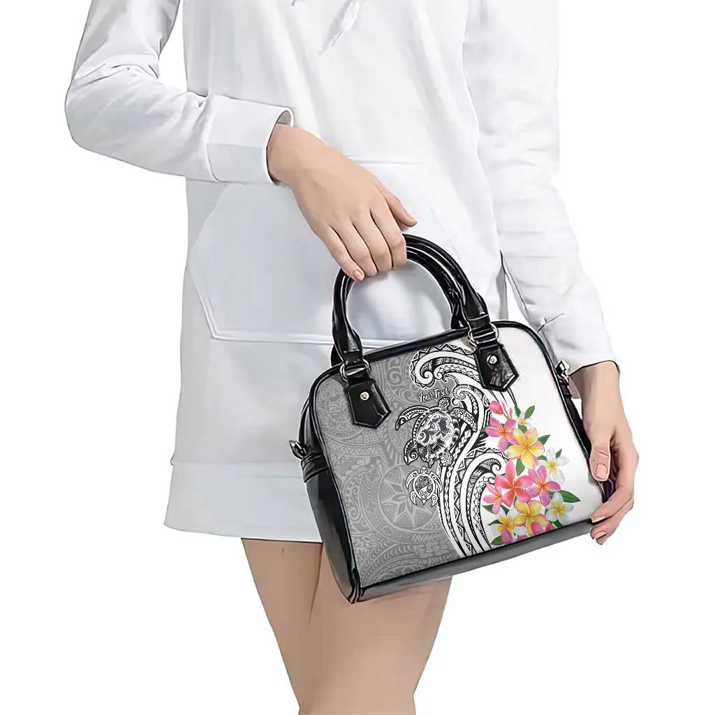 Aloha Kahoolawe Island Personalized Shoulder Handbag Ashen Dreamy Turtle