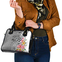 Aloha Kahoolawe Island Personalized Shoulder Handbag Ashen Dreamy Turtle