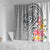 Aloha Kahoolawe Island Personalized Shower Curtain Ashen Dreamy Turtle