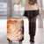 Aloha Lanai Island Personalized Luggage Cover Orange Dreamy Turtle