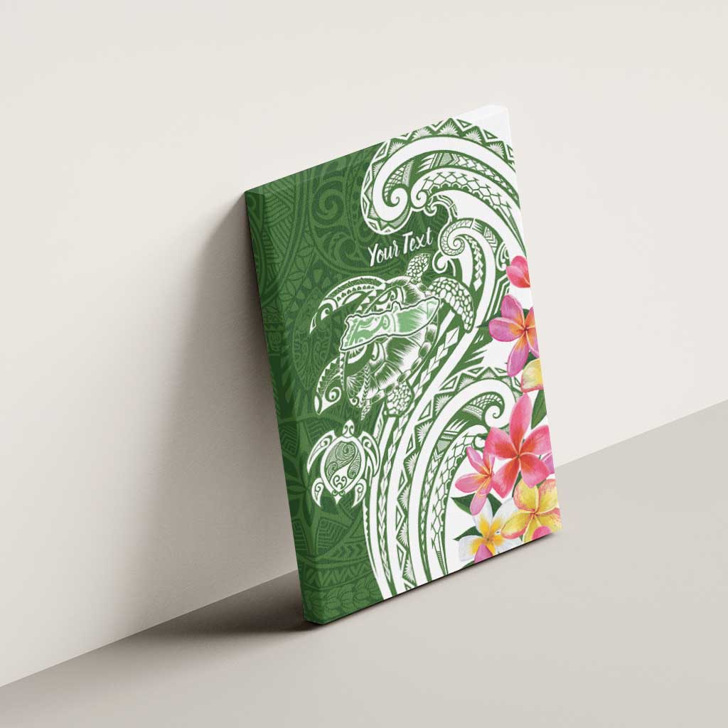 Aloha Molokai Island Personalized Canvas Wall Art Sage Dreamy Turtle