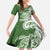 Aloha Molokai Island Personalized Family Matching Puletasi and Hawaiian Shirt Sage Dreamy Turtle