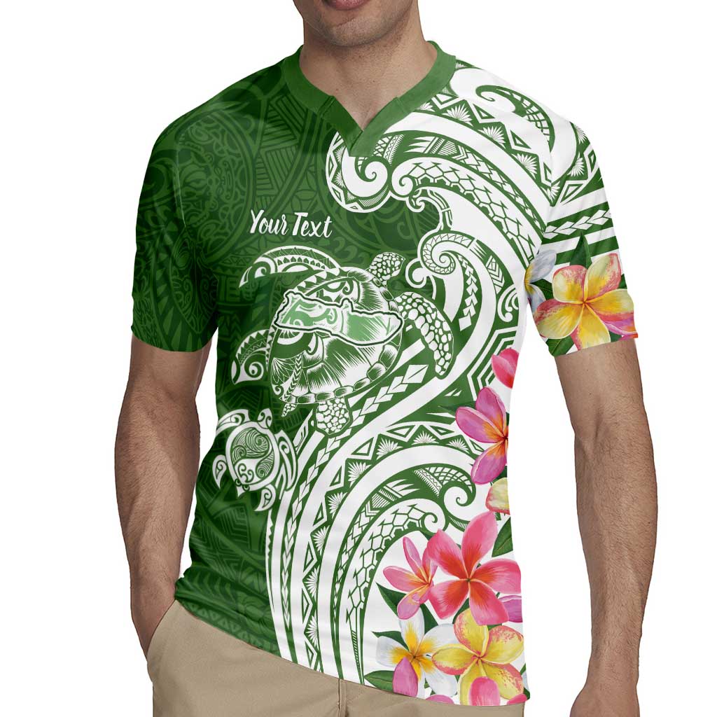 Aloha Molokai Island Personalized Rugby Jersey Sage Dreamy Turtle