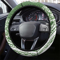 Aloha Molokai Island Personalized Steering Wheel Cover Sage Dreamy Turtle