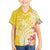 Aloha Oahu Island Personalized Family Matching Summer Maxi Dress and Hawaiian Shirt Yellow Dreamy Turtle