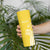 Aloha Oahu Island Personalized Skinny Tumbler Yellow Dreamy Turtle