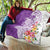 Aloha Kauai Island Personalized Quilt Lilac Dreamy Turtle