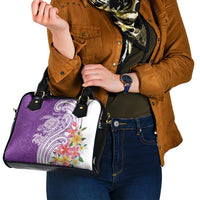 Aloha Kauai Island Personalized Shoulder Handbag Lilac Dreamy Turtle LT7 - Polynesian Pride
