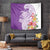 Aloha Kauai Island Personalized Tapestry Lilac Dreamy Turtle
