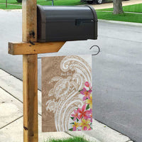 Aloha Ni’ihau Island Personalized Garden Flag Beige Dreamy Turtle